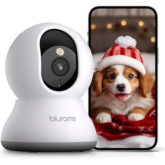 ვიდეო სათვალთვალო კამერა Blurams A31S Dome Flare, Indoor Pet Camera, White , 2 image - Primestore.ge