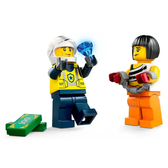 ლეგო LEGO Constructor CITY POLICE CAR AND MUSCLE CAR CHASE - Primestore.ge