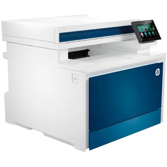 პრინტერი HP 5HH65A LaserJet Pro 4303dw, MFP, A4, Wi-Fi, USB, LAN, White/Blue , 3 image - Primestore.ge