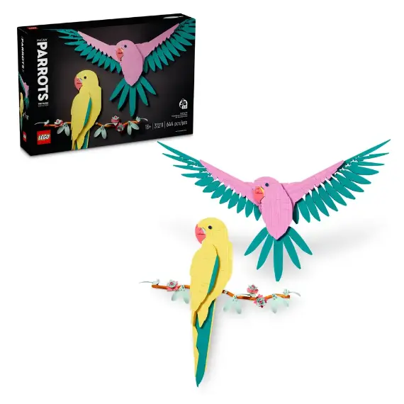ლეგო LEGO Constructor ART THE FAUNA COLLECTION – MACAW PARROTS  - Primestore.ge