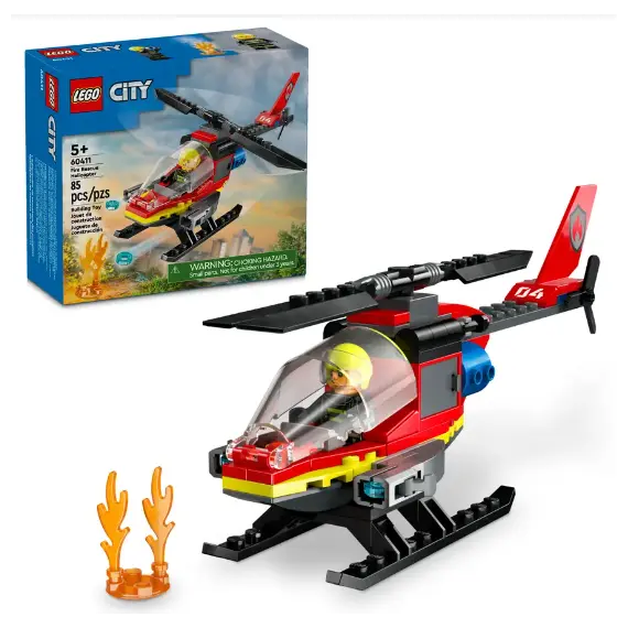 ლეგო LEGO Constructor CITY FIRE RESCUE HELICOPTER  - Primestore.ge