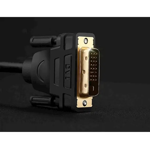 ვიდეო კაბელი UGREEN MM118 (30838), DVI 24+1 To VGA, 1.5m, Black , 4 image - Primestore.ge