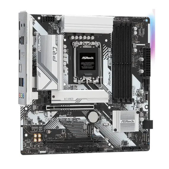 Motherboard ASRock B760M PRO RS s1700 B760M 4xDDR5 M.2 HDMI DP mXTX, 2 image