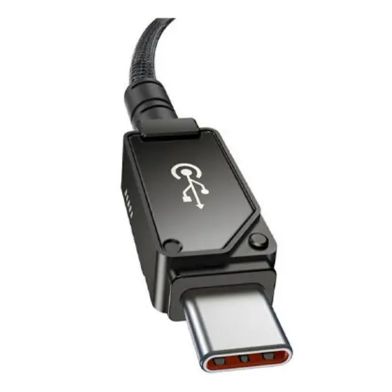 კაბელი Baseus Unbreakable Series Fast Charging Cable Type-C to Type-C 100W 1m P10355800111-00 , 2 image - Primestore.ge