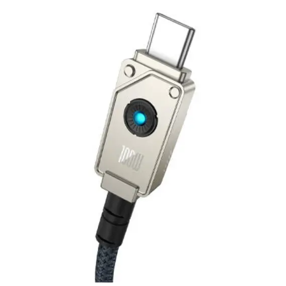კაბელი Baseus Unbreakable Series Fast Charging Cable Type-C to Type-C 100W 1m P10355800221-00 , 2 image - Primestore.ge