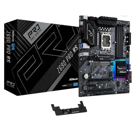 დედა დაფა ASRock Z690 PRO RS s1700 Z690 4xDDR4 M.2 HDMI DP ATX  - Primestore.ge