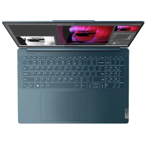 ნოუთბუქი Lenovo Yoga Pro 9 16IRP8, 16" 3.2K (3200x2000) Mini LED 1,200nits Glossy, i9-13905H 14C, 64GB, 1TB SSD, NVIDIA GeForce RTX 4070, Touchscreen, Win11 Home, 2y , 4 image - Primestore.ge