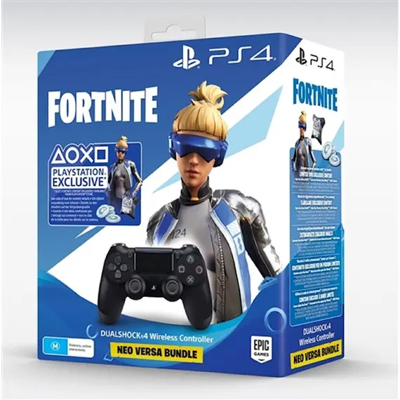 Joystick Sony Playstation PS4 DUALSHOCK4 4 V2 BK+INC FORTNITE, 5 image