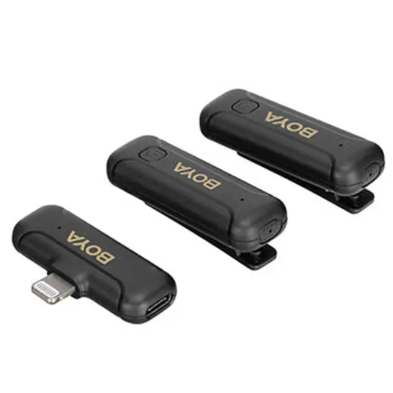 მიკროფონი Boya BY-WM3T-D2 Mini 2.4GHz Wireless Microphone , 2 image - Primestore.ge
