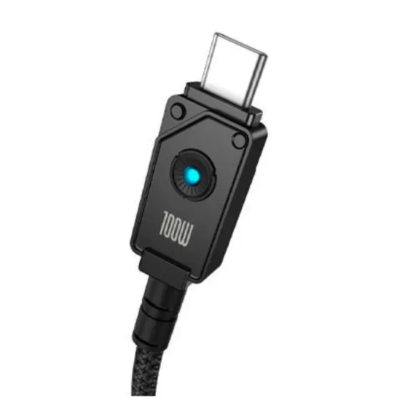 კაბელი Baseus Unbreakable Series Fast Charging Cable Type-C to Type-C 100W 1m P10355800111-00 , 3 image - Primestore.ge