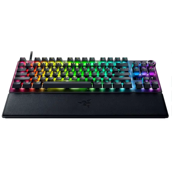კლავიატურა Razer Keyboard Huntsman V3 Pro TKL RGB 84key Analog Optical Switches USB-A EN, black , 4 image - Primestore.ge