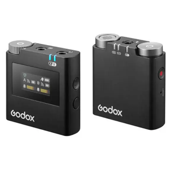 მიკროფონი Godox 2.4GHz Wireless Microphone System Virso M1  - Primestore.ge