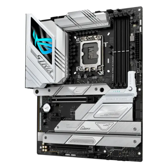 დედა დაფა ASUS Motherboard ROG STRIX Z790-A GAMING WIFI II s1700 Z790 4xDDR5 M.2 HDMI DP Wi-Fi BT ATX , 4 image - Primestore.ge