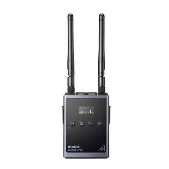 მიკროფონი Godox UHF Wireless Microphone System WMicS1 Pro Kit2 , 3 image - Primestore.ge