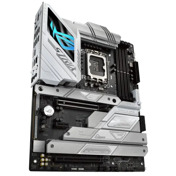 დედა დაფა ASUS Motherboard ROG STRIX Z790-A GAMING WIFI II s1700 Z790 4xDDR5 M.2 HDMI DP Wi-Fi BT ATX , 2 image - Primestore.ge