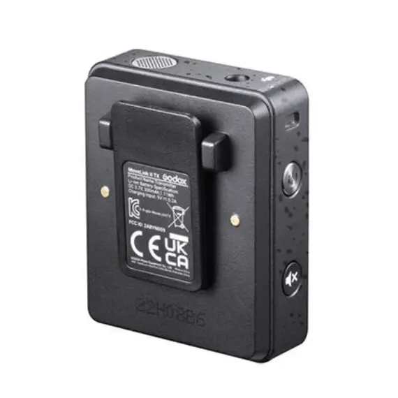 მიკროფონი Godox 2.4GHz Wireless Microphone System MoveLink II M2 , 5 image - Primestore.ge