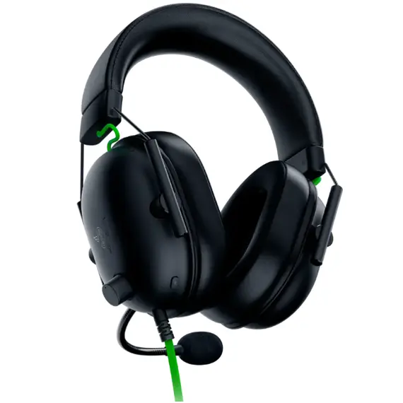 ყურსასმენი Razer Headset BlackShark V2 X 7.1 USB Black  - Primestore.ge