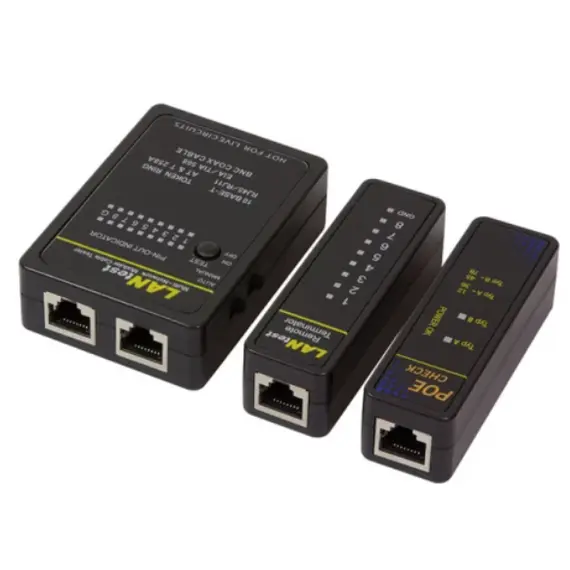 ტესტერი Logilink WZ0015P Cable Tester LAN & PoE Finder - Primestore.ge