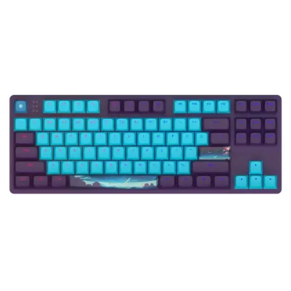 Keyboard Dark Project One 87 Night Sky RGB Layout EN