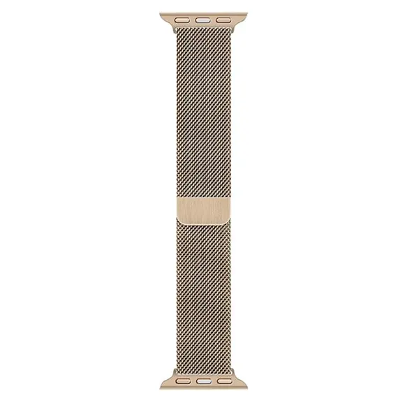 სმარტ საათის სამაჯური Wiwu 38/40 Minalo, Apple Watch Strap, Gold , 3 image - Primestore.ge