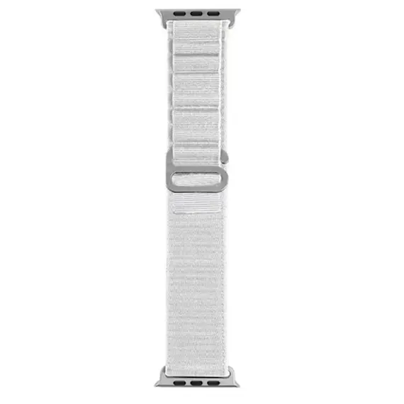 სმარტ საათის სამაჯური Wiwu 42/44/45/49 Nylon, Apple Watch Strap, White , 3 image - Primestore.ge