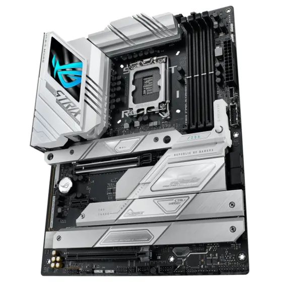 დედა დაფა ASUS Motherboard ROG STRIX Z790-A GAMING WIFI II s1700 Z790 4xDDR5 M.2 HDMI DP Wi-Fi BT ATX , 3 image - Primestore.ge