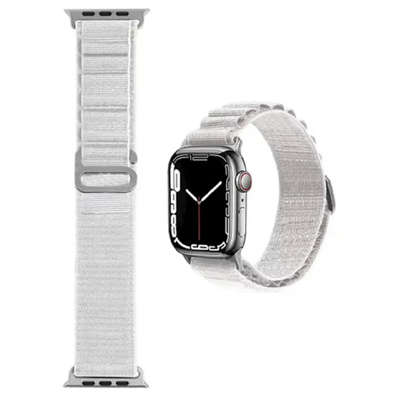 სმარტ საათის სამაჯური Wiwu 38/40/41 Nylon, Apple Watch Strap, White , 2 image - Primestore.ge