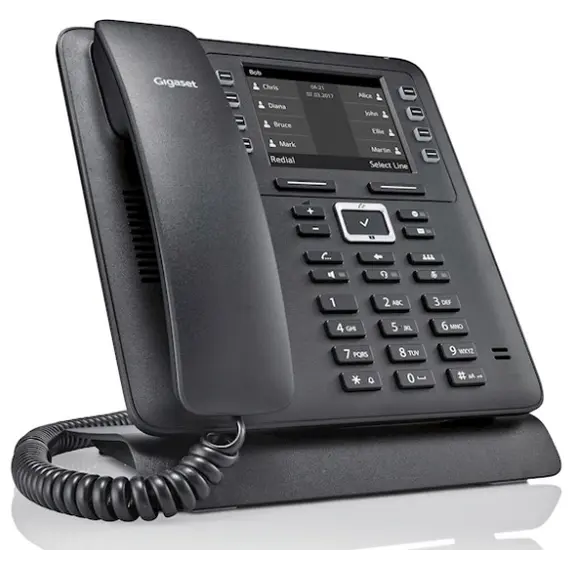 სტაციონალური ტელეფონი GIGASET MAXWELL 2 SYSTEM IM BLACK , 2 image - Primestore.ge