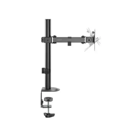 მონიტორის საკიდი Logilink BP0171 Monitor mount 17"-32" arm length 376mm steel Black , 5 image - Primestore.ge