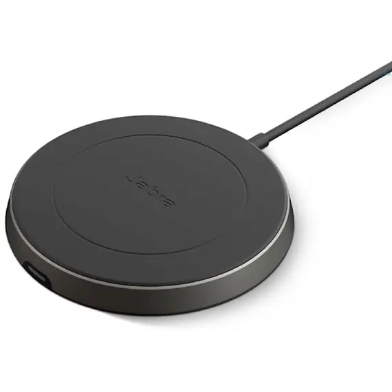 ყურსასმენის უსადენო დამტენი Jabra 14207-92 Evolve2 65 Flex, USB A, Wireless Charging Pad, Black  - Primestore.ge