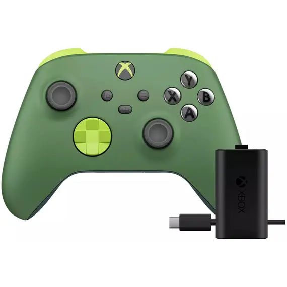 სათამაშო კონტროლერი Microsoft Official Xbox Series X/S Wireless Controller -  Black+Battery Pack Remix/Xbox Series X/S  - Primestore.ge