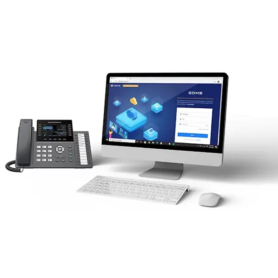 IP ტელეფონი Grandstream GRP2636, IP Phone, PoE, 6 SIP, 12 lines, Gigabit Port, Black , 5 image - Primestore.ge