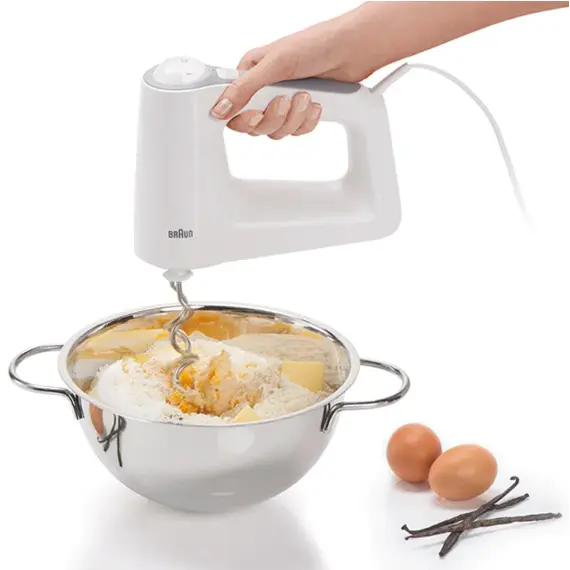 მიქსერი BRAUN - HM3107WH , 4 image - Primestore.ge