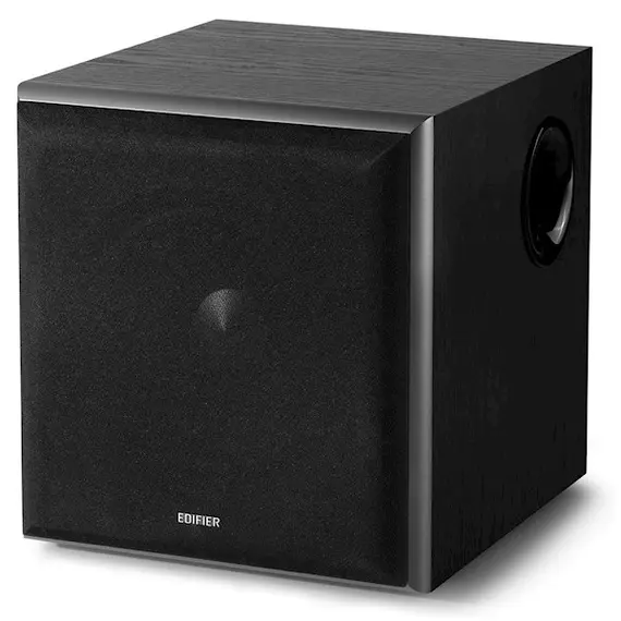 Subwoofer Edifier T5, 70W, RCA, Powered Active Subwoofer, Black, 4 image
