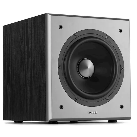 Subwoofer Edifier T5, 70W, RCA, Powered Active Subwoofer, Black, 2 image