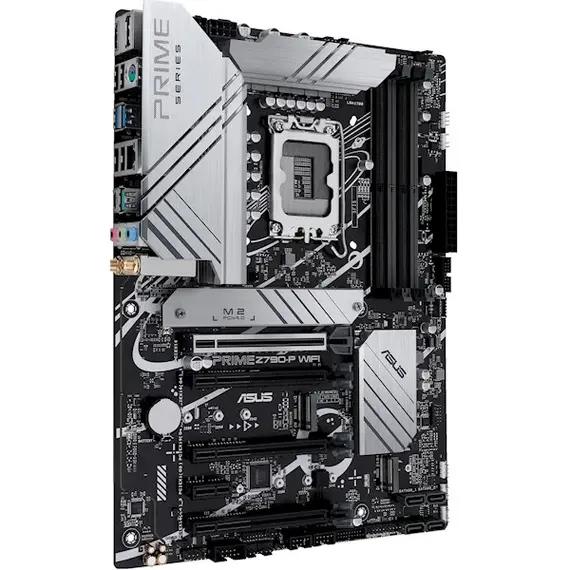 დედა დაფა ASUS Motherboard PRIME Z790-P WIFI s1700 Z790 4xDDR5 M.2 HDMI DP Wi-Fi BT ATX , 2 image - Primestore.ge