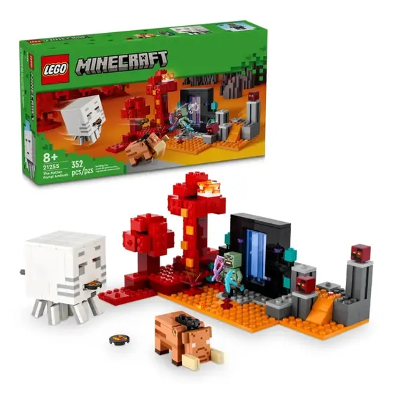 Lego LEGO Minecraft Ambush near the portal to the Underworld