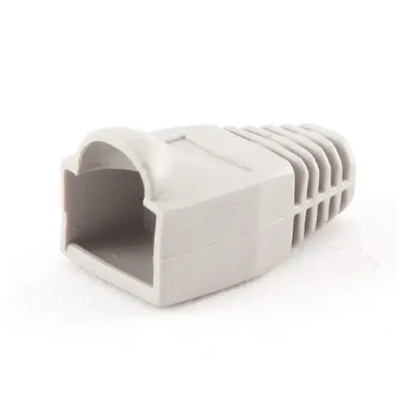დამცავი Gembird BT5GY/100 Strain relief (boot cap) per polybag grey  - Primestore.ge