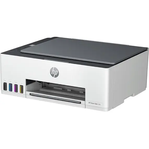 პრინტერი HP 1F3Y2A Smart Tank 580 AIO, MFP, A4, Wi-Fi, USB, White/Black , 2 image - Primestore.ge