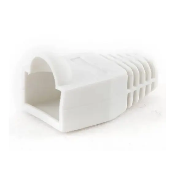 დამცავი Gembird BT5WH/100 Strain relief (boot cap) per bag white  - Primestore.ge