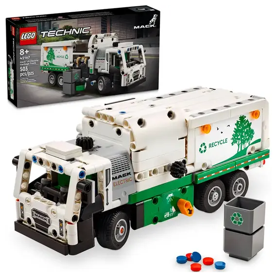 ლეგო LEGO Technic Garbage truck Mack® LR Electric  - Primestore.ge