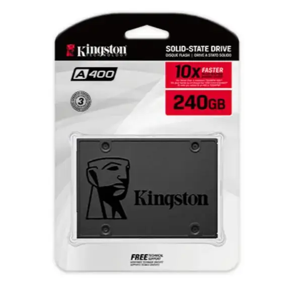 მყარი დისკი Kingston SSD SATA2.5" 240GB TLC SA400S37/240G , 2 image - Primestore.ge