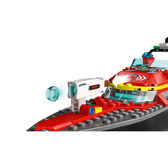 ლეგო LEGO City Fire Rescue Boat - Primestore.ge