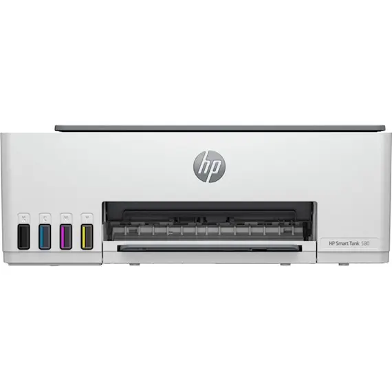 პრინტერი HP 1F3Y2A Smart Tank 580 AIO, MFP, A4, Wi-Fi, USB, White/Black  - Primestore.ge
