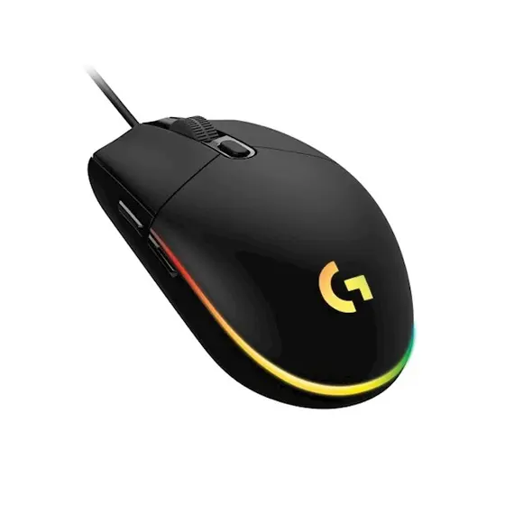 მაუსი LOGITECH G102 LIGHTSYNC Corded Gaming Mouse - BLACK - USB - EER (L910-005823) , 2 image - Primestore.ge
