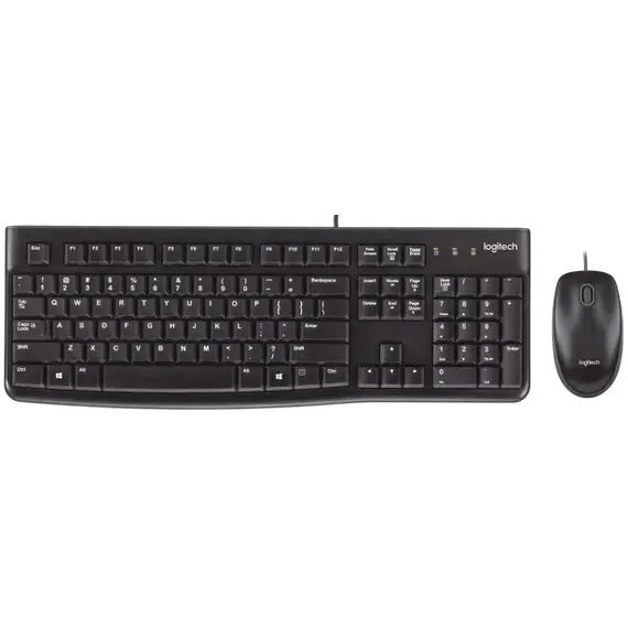 კლავიატურა Logitech MK120  Combo Russian layout USB  - Primestore.ge