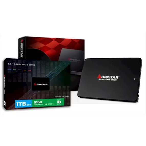 მყარი დისკი Biostar S160-1TB, 1TB, 2.5", Internal Hard Drive , 4 image - Primestore.ge