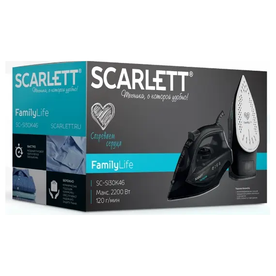 უთო SCARLETT SC-SI30K46 , 3 image - Primestore.ge