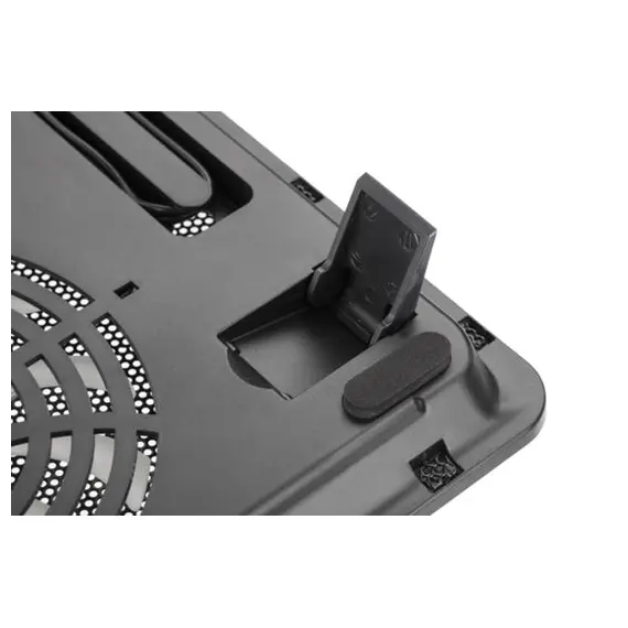 ნოუთბუქის გამაგრილებელი 2E GAMING Laptop stand CPG-001, up to 14", 1xUSB-A, Blue LED, black , 4 image - Primestore.ge