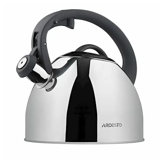 ჩაიდანი Ardesto Gemini, 2.5 l, grey, stainless steel  - Primestore.ge